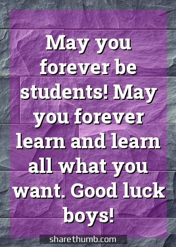 examination messages good luck